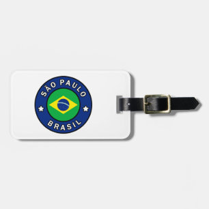 São Paulo Brasil Bagagebricka