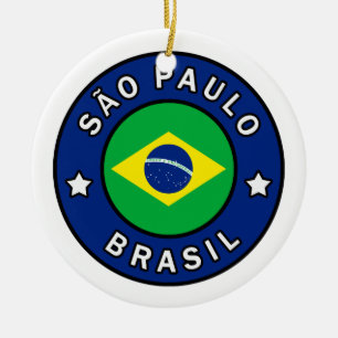 São Paulo Brasil Julgransprydnad Keramik
