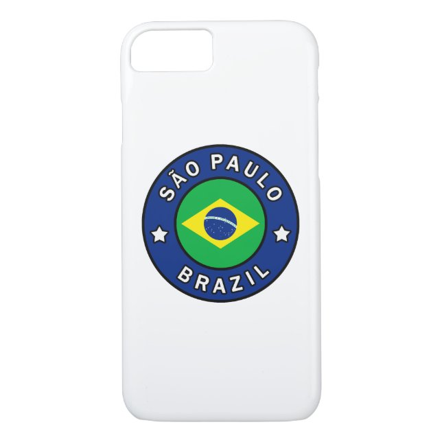 São Paulo Brasilien Case-Mate iPhone Skal (Baksida)