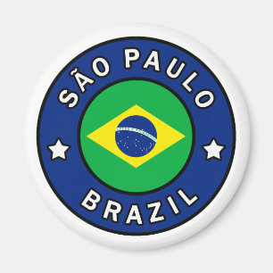 São Paulo Brasilien Magnet