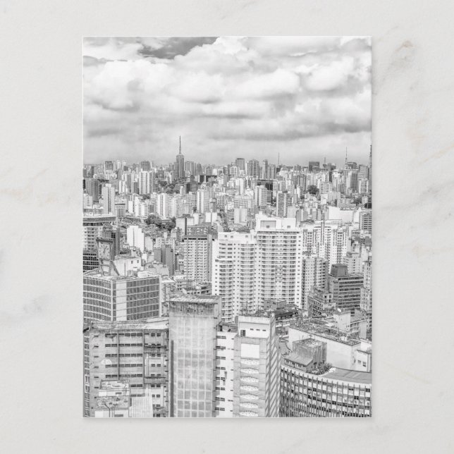 Sao Paulo, Brasilien Vykort (Framsida)