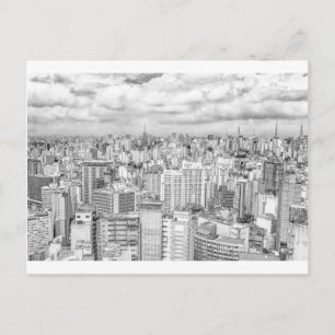 Sao Paulo Brasilien Vykort