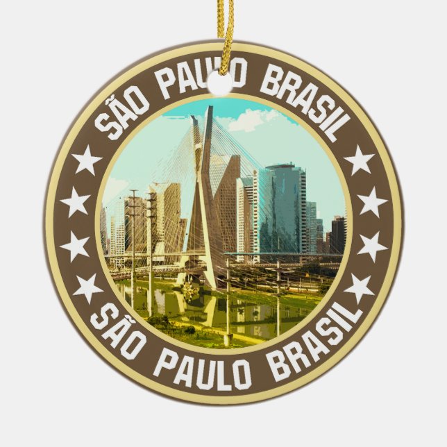 São Paulo Julgransprydnad Keramik (Framsidan)