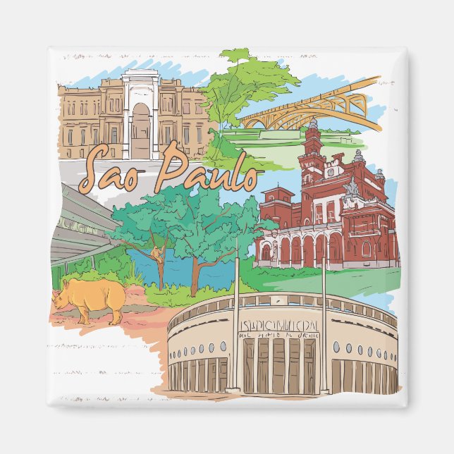 Sao Paulo Magnet (Framsidan)