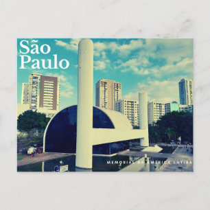 São Paulo - minnesmärke för Latinamerika Vykort
