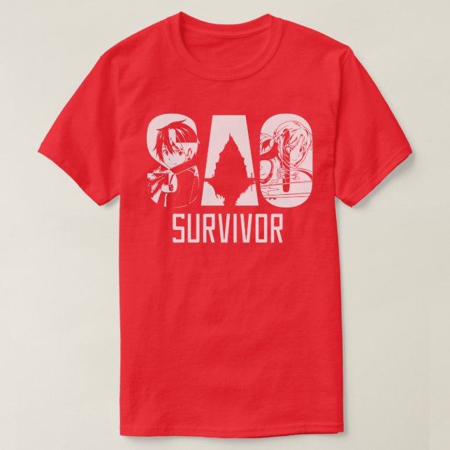 SAO SURVIVOR T SHIRT (Design framsida)