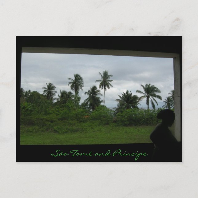 são tome1, São Tomé och Príncipe Vykort (Framsida)