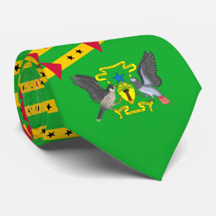 São Tomé och Flagga samt Jacka av Arm Slips