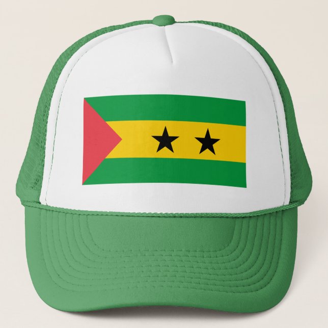 Sao Tome och Principe flagga Keps (Framsida)