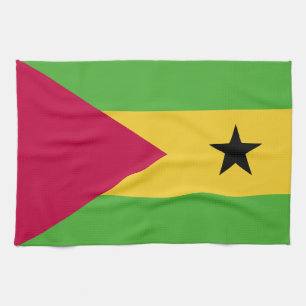 São Tomé och Príncipe-Flagga Kökshandduk