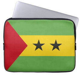 Sao Tome och Principe flagga Laptop Fodral