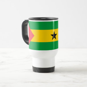 Sao Tome och Principe flagga Resemugg
