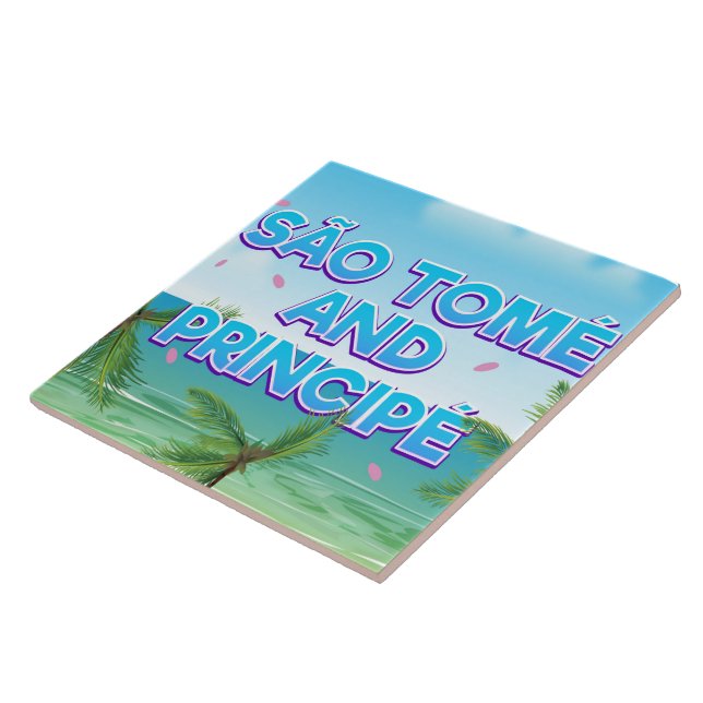 São Tomé och Principé strand Kakelplatta (Sidan)