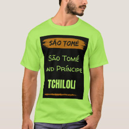 São Tomé och Príncipe T Shirt