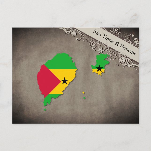São Tomé und Príncipe Vykort (Framsida)