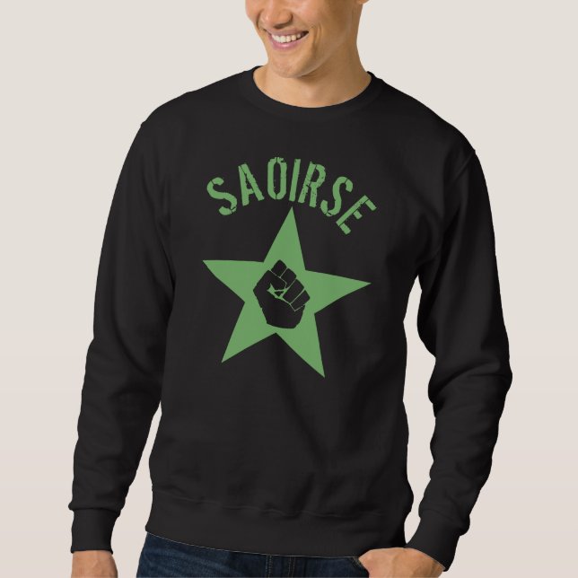 Saoirse Iirsh republikansk armélogotyp Sweatshirt (Framsida)