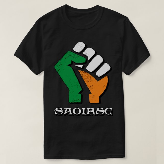Saoirse - Irland - Irish - Fenian T Shirt (Design framsida)
