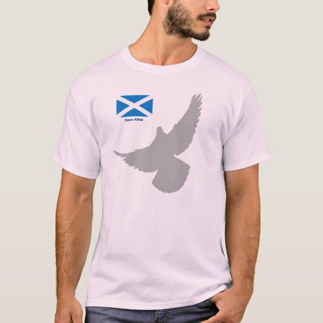 Saor Alba fri Skottland T-tröja Tröja (Framsida)