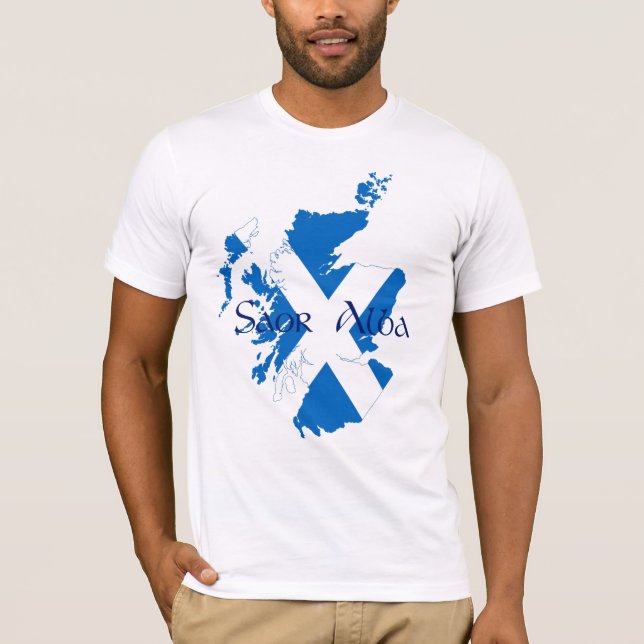 Saor Alba T skjorta Shirt (Framsida)