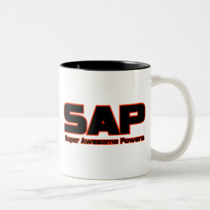 SAP - toppen fantastisköverhet Två-Tonad Mugg