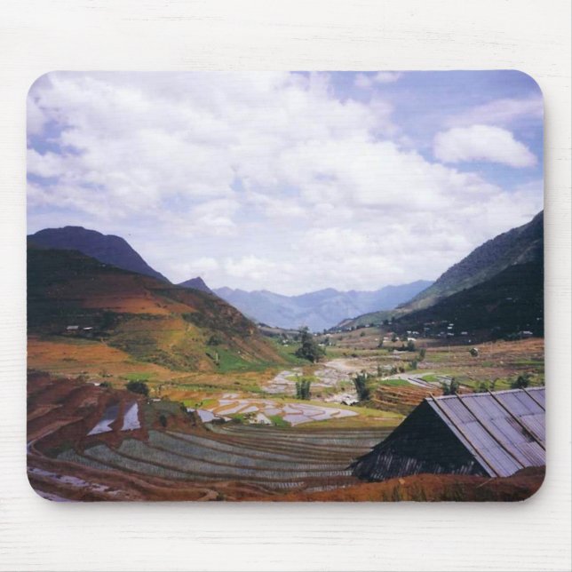 Sapa Vietnam Mousepad Musmatta (Framsidan)