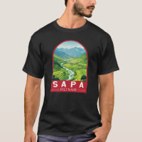 Sapa Vietnam Travel Art Vintage