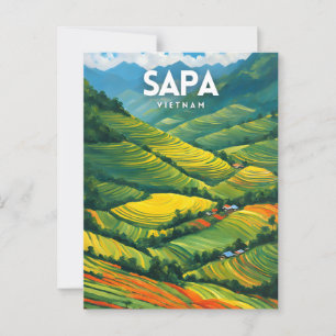 Sapa Vietnam Vykort