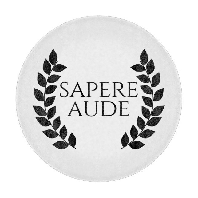 Sapere Aude (Framsidan)