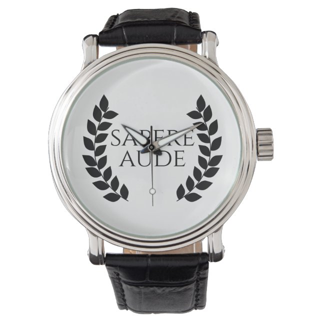 Sapere Aude Armbandsur (Framsida)