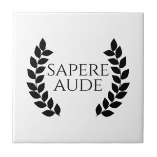 Sapere Aude Kakelplatta