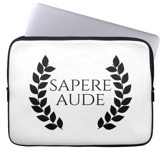 Sapere Aude Laptop Fodral (Framsidan)