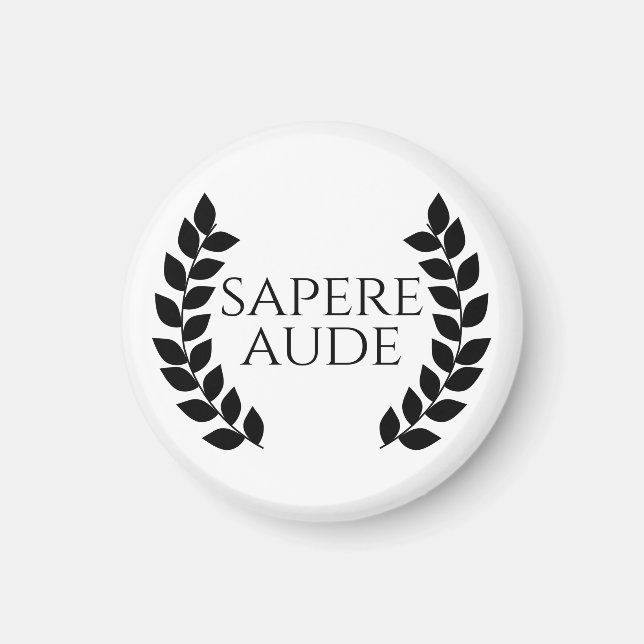 Sapere Aude Magnet (Framsidan)