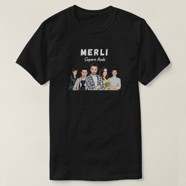 Sapere aude merli Kant T Shirt (Design framsida)