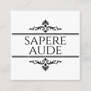 Sapere Aude Tilläggskort