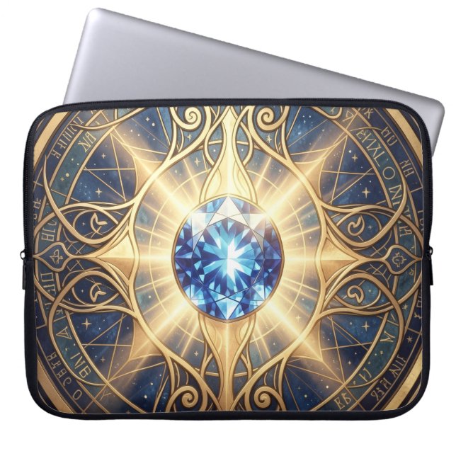 Saphir – Der Stein der Wahrheit und Weisheit´2 Laptop Fodral (Framsidan)