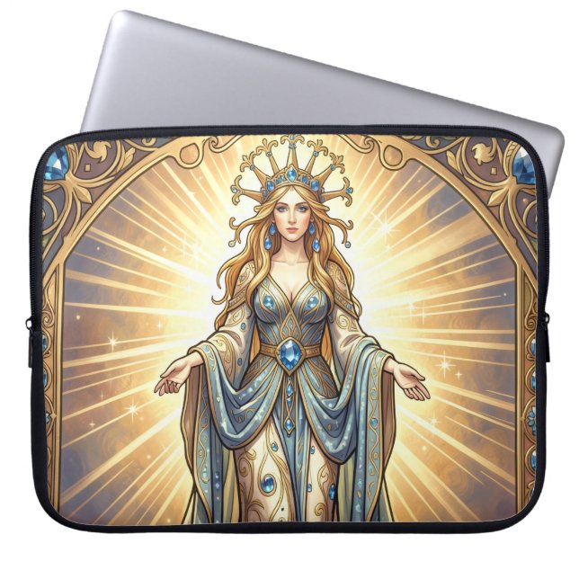 Saphir – Der Stein der Wahrheit und Weisheit´5 Laptop Fodral (Framsidan)