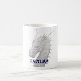 Saphira blåttdraken kaffemugg