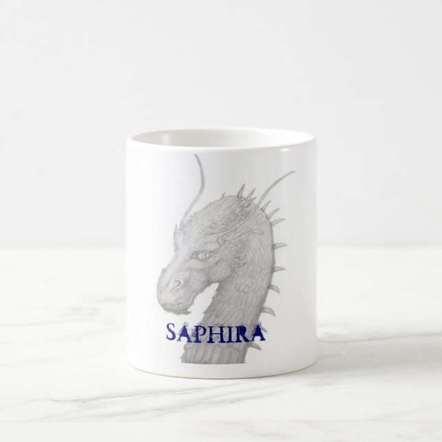 Saphira blåttdraken kaffemugg (Center)