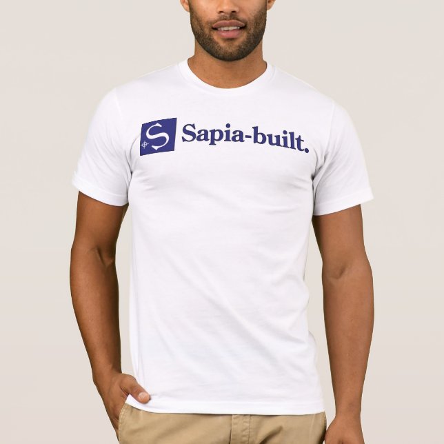 Sapia-byggd T-tröja T-shirt (Framsida)