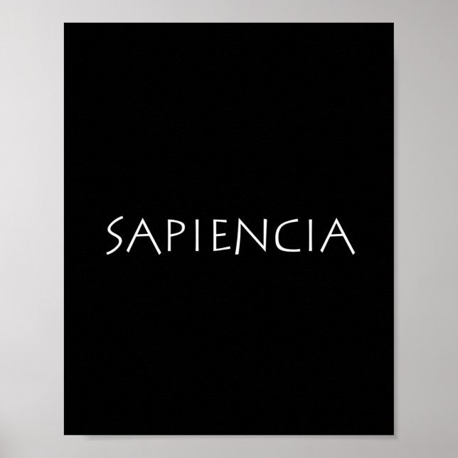 Sapiencia Poster (Framsidan)