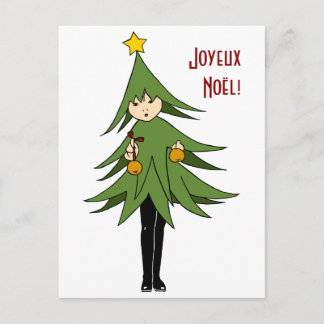 Sapinette/Little Julgran vycard Vykort