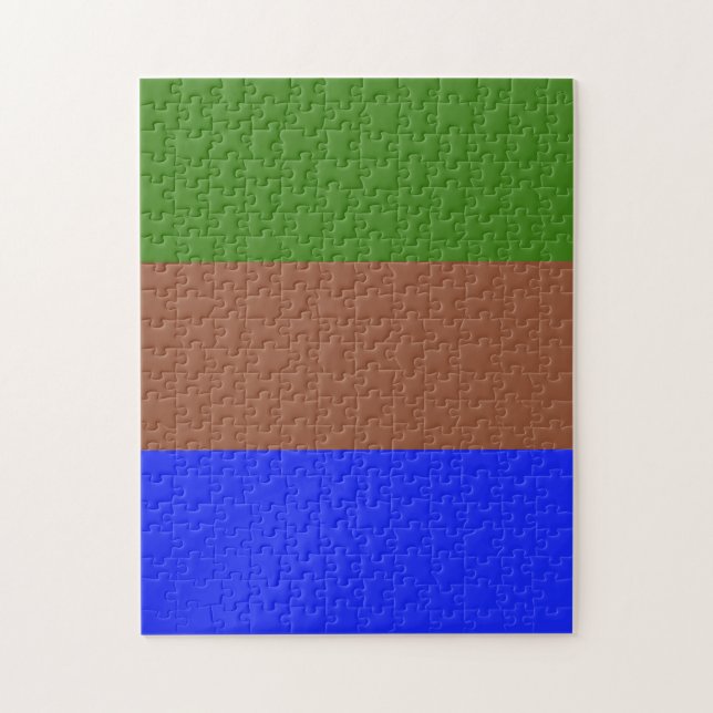 Sapiosexuellt Pride Flagga Pussel (Vertikal)