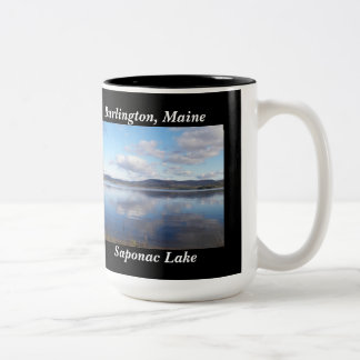 Saponac sjö Burlington, Maine mugg