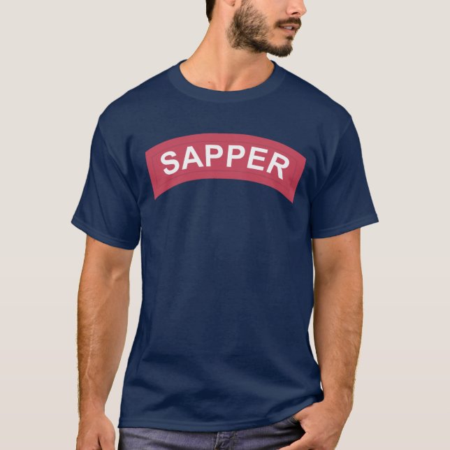 SapperflikT-tröja T-shirt (Framsida)