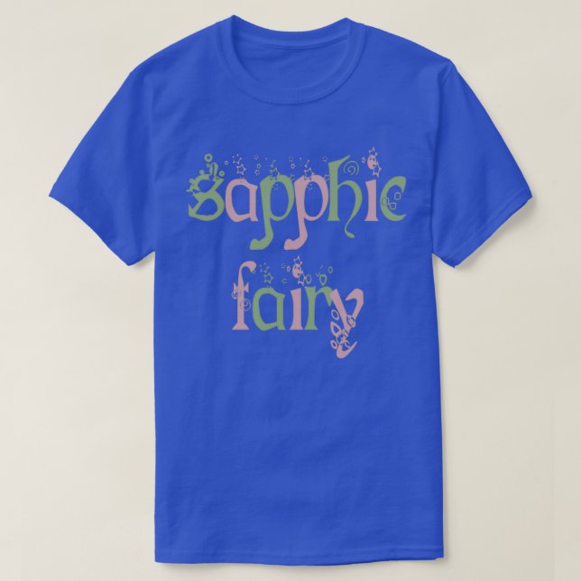 sapphic fairy t shirt (Design framsida)