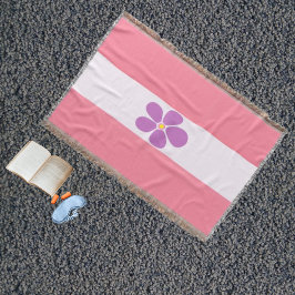 Sapphic Pride Flagga - Färgrik Sapphic Flagga Filt