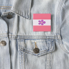Sapphic Pride Flagga - Färgrik Sapphic Flagga Knapp