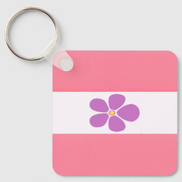 Sapphic Pride Flagga - Färgrik Sapphic Flagga Nyckelring