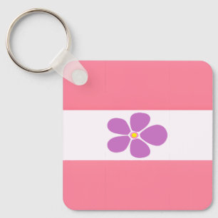 Sapphic Pride Flagga - Färgrik Sapphic Flagga Nyckelring