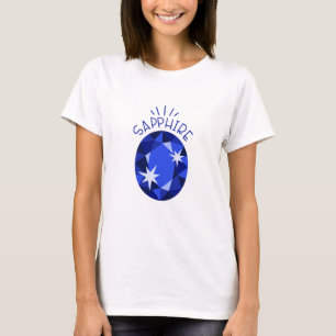 Sapphire Birthstone T Shirt
